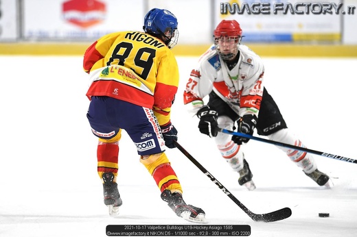 2021-10-17 Valpellice Bulldogs U19-Hockey Asiago 1585